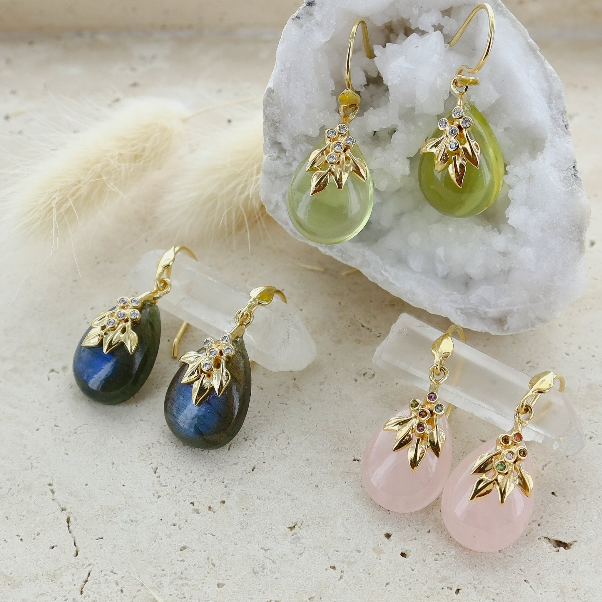 Boucles d'oreilles opale - Bijoux de luxe certifiés - 58 Facettes Boucles d'oreilles opale - Bijoux de luxe certifiés - 58 Facettes