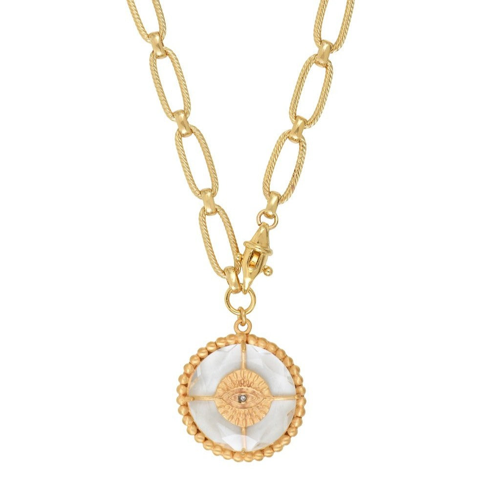 Sautoir Luck Talisman Cristal